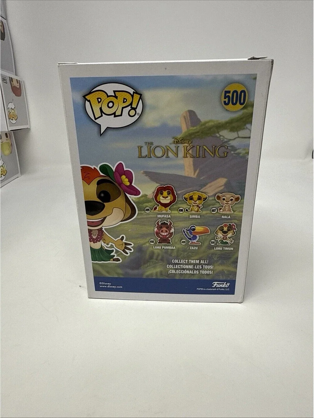Luau Timon #500 ~ Funko Pop Disney The Lion King